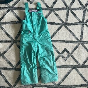 5T kids Patagonia ski bibs